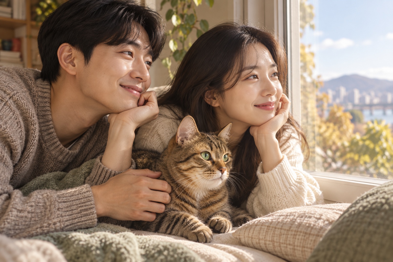 같은 창밖을 바라보던 우리